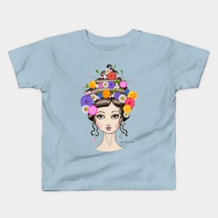 Floral She Kids T-Shirt